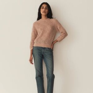 DOEN Emiliana alpaca-wool knit sweater